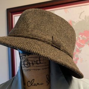 ARTE DELLA LANA vintage Wool brown unisex Fedora Hat VVGUC size medium